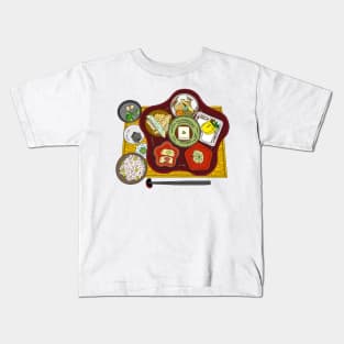 Japanese Vegetable Bento Kids T-Shirt